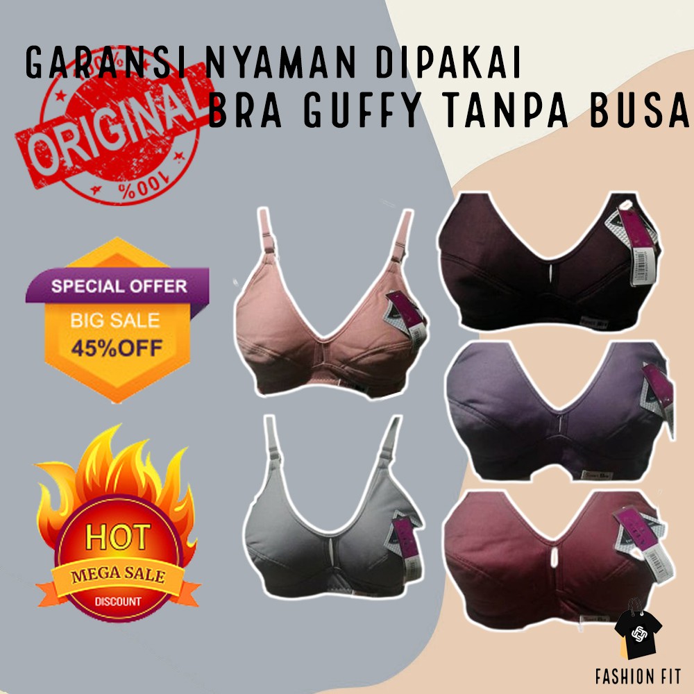 BRA SPORT IMPORT GUFFY TANPA BUSA