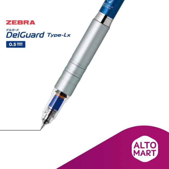 

Office & Stationery | Alat Tulis | Zebra Delguard Type Lx Mechanical Pencil 0.5 Mm Pensil Mekanik | Best Seller