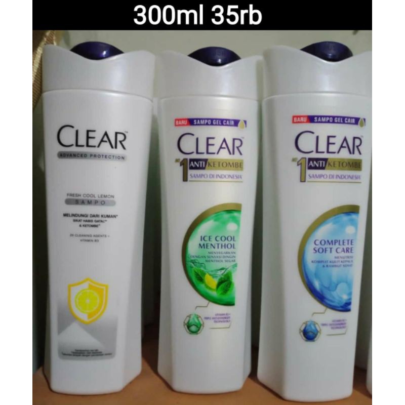 

clear mentol 300ml