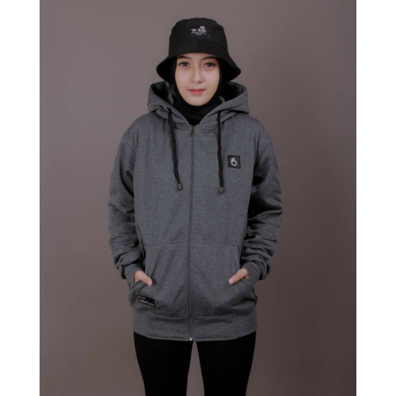 Sweater Wanita XXL Original The Bojiel / Hoodie Wanita XXL-Grey