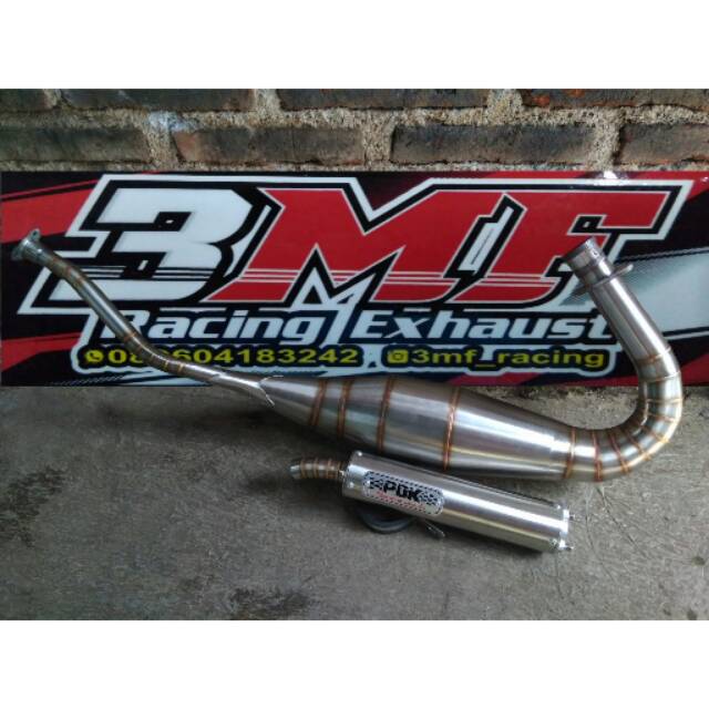 Knalpot pdk ninja 150 RR stenlis