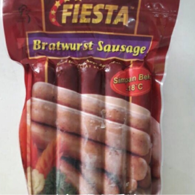 

Fiesta bratwurst 300gr