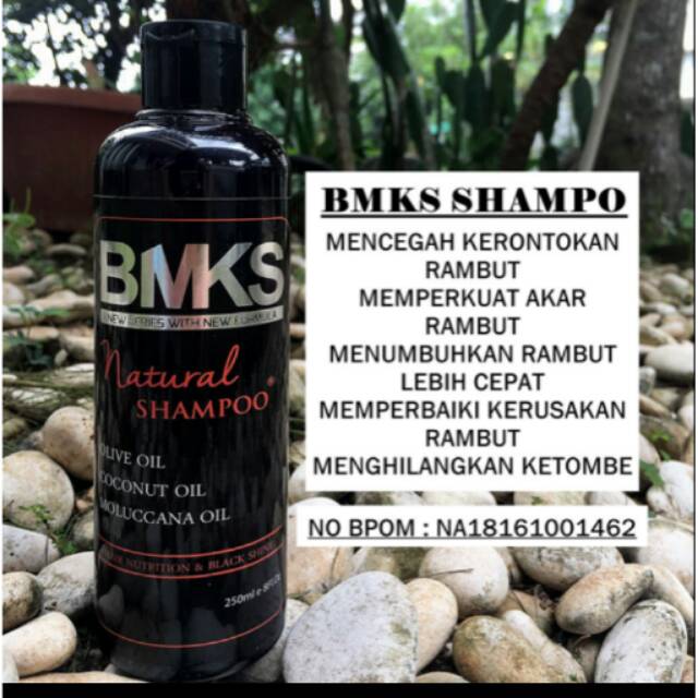 SHAMPO BMKS HITAM KEMIRI BPOM/SHAMPOO KEMIRI