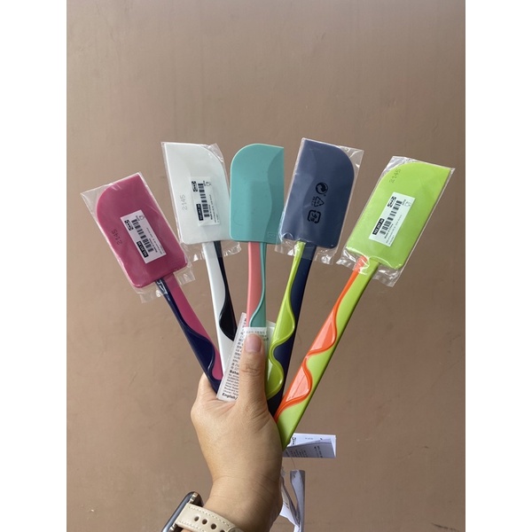 IKEA GUBBRORA SPATULA KARET SILICON SUTIL MASAK