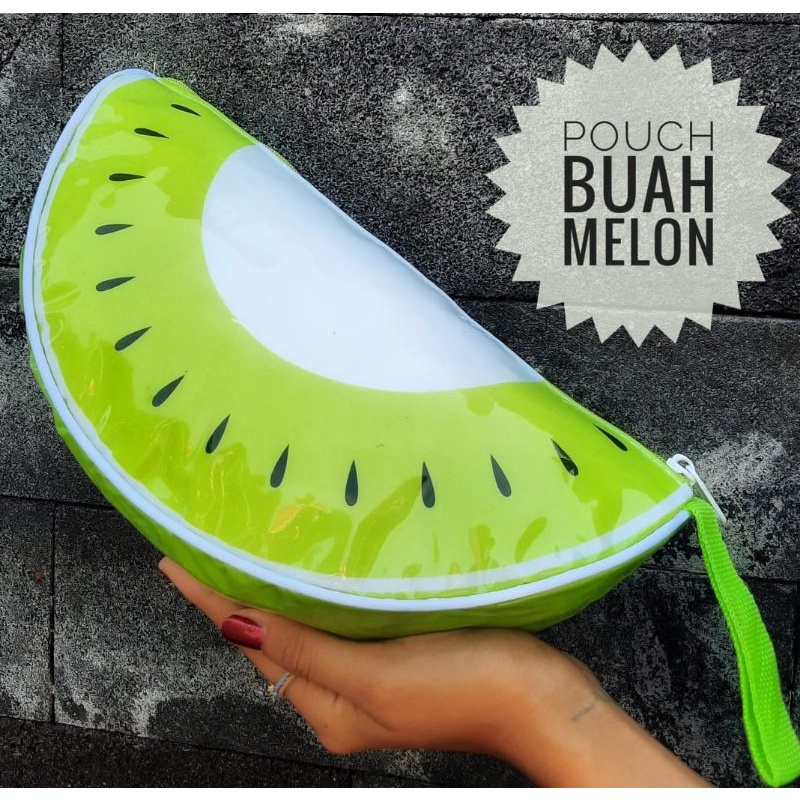 POUCH MIKA BUAH BUAH AN /TEMPAT KOSMETIK/DOMPET SERBAGUNA