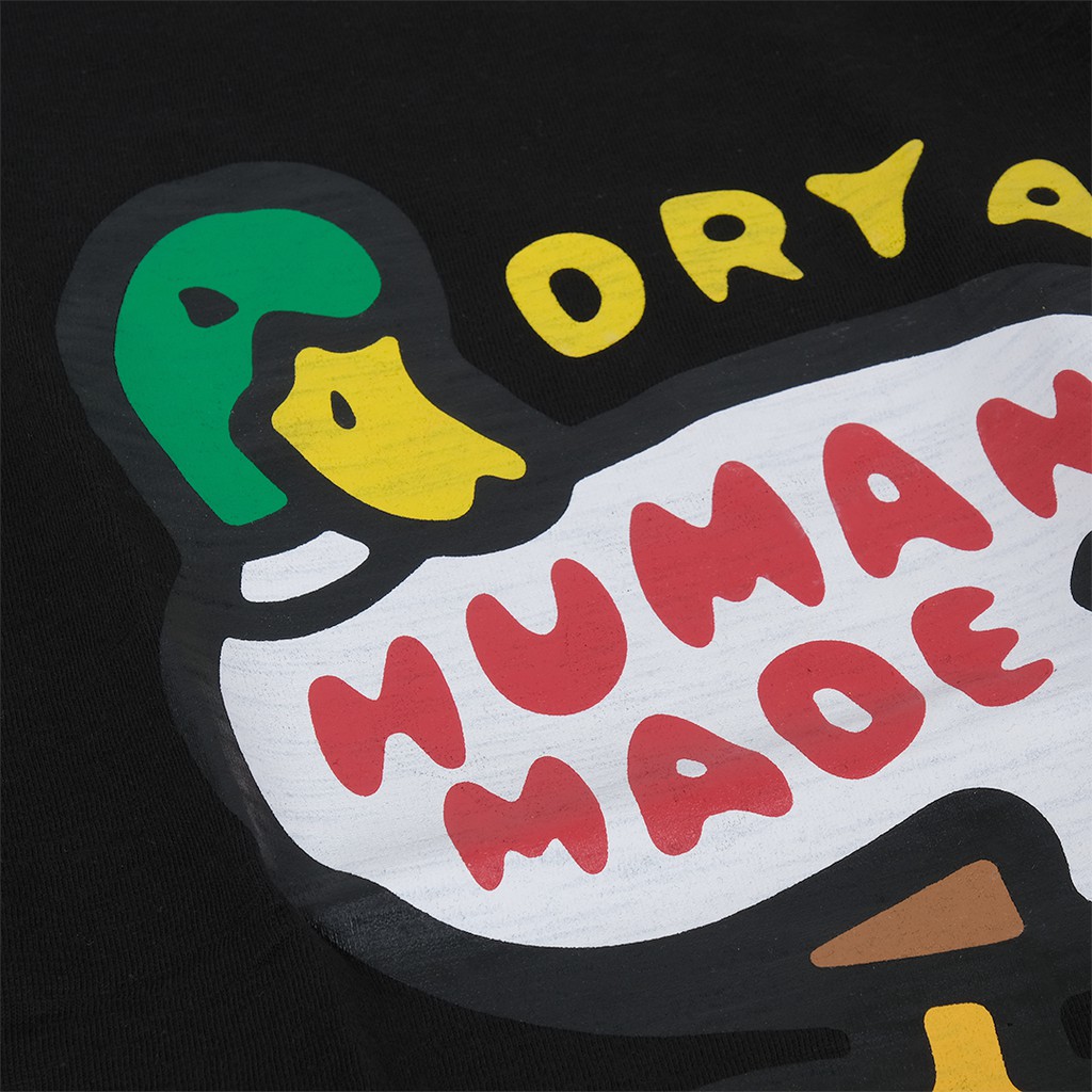 Human Made Dryalls Duck T-Shirt Black