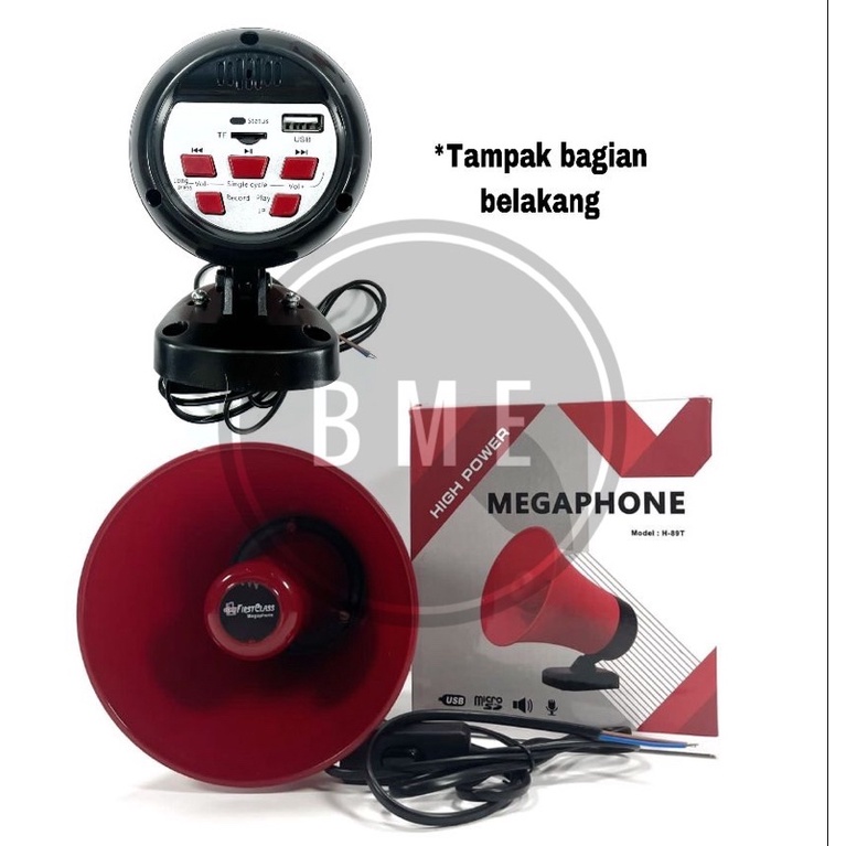 Megaphone Toa Horn rekam record jualan dagang First Class H 89T