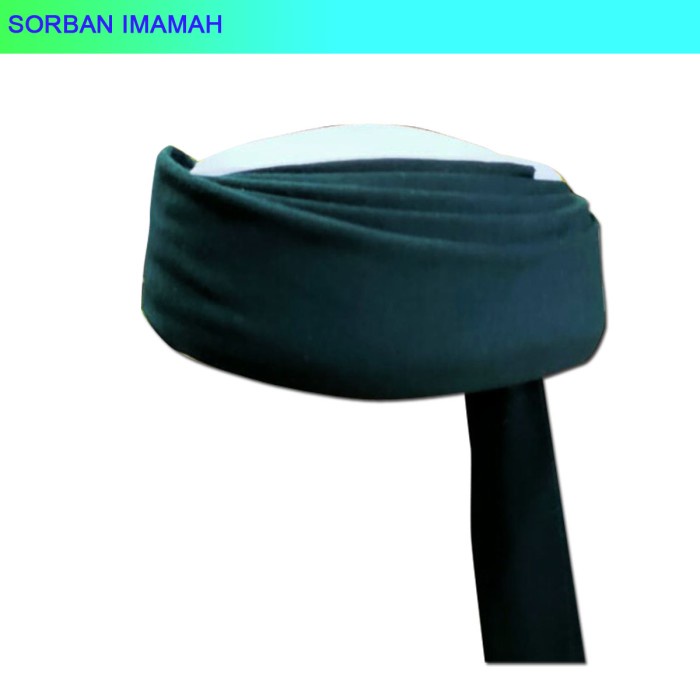 Sorban SORBAN IMAMAH SORBAN KEPALA - Hitam(H4F8) Sorban Syal Sorban Yaman Sorban Serban Sorban Tenun