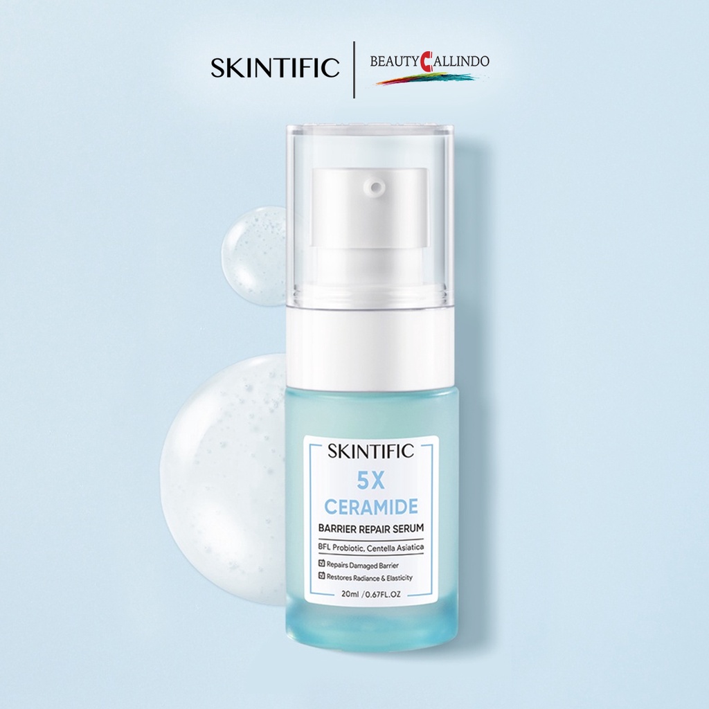 SKINTIFIC 5X Ceramide Skin Barrier Repair Serum Scientific Power Repairing Essence Facial Skin Serum 20ml