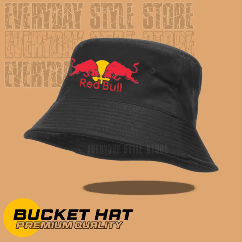 Topi Redbull Bucket - Bucket Hat Redbull