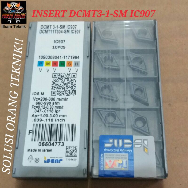 INSERT bubut pahat bubut insert Carbide insert  DCMT atau PAHAT BUHUT atau MATA HOLDER atau PISAU BU