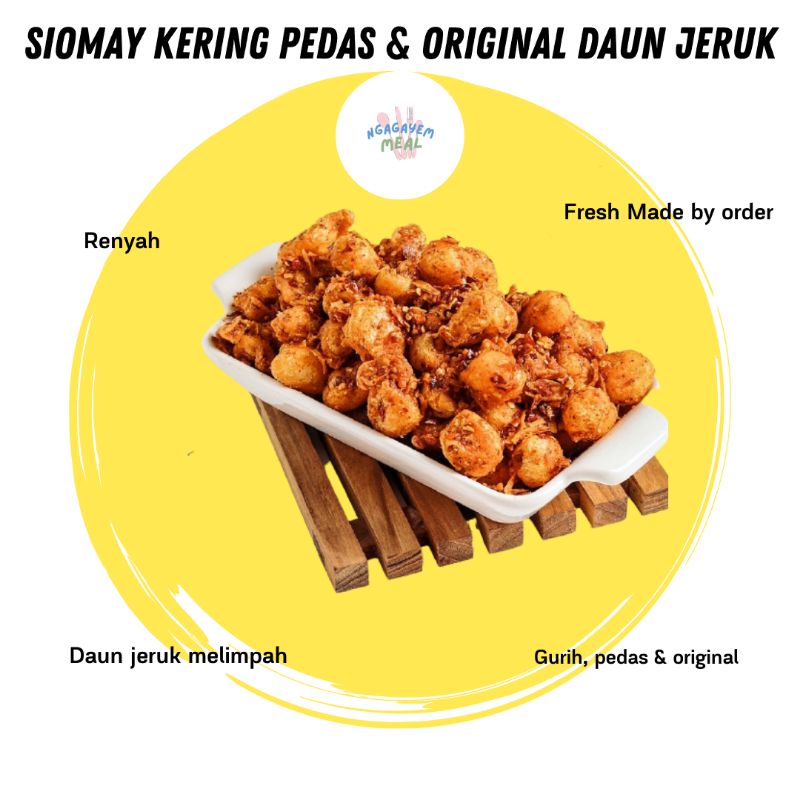 

Siomay Kering Daun Jeruk