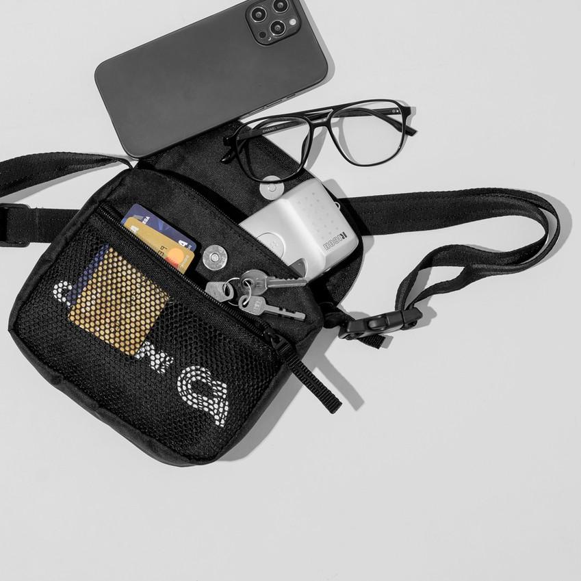 ♣ Guten Inc - Porte Slingbag Black Gold / Tas Selempang ✩