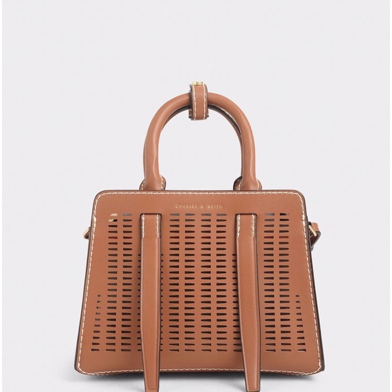 CK Laser Cut Handle Bag