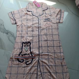 Baju tidur wanita  import  Daster kancing 5 High quality 