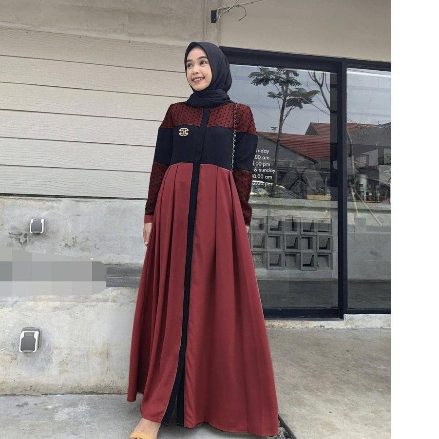 ⚡️Terlaris Today⚡️ R.A - Arumi Dress Gamis Muslim Shakila Premium l Dres Kondangan Fashion Wanita Re