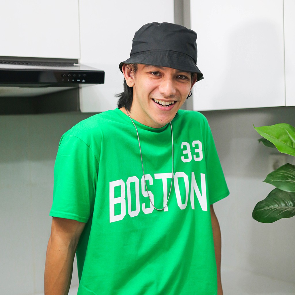 Kaos Distro BOSTON New States Apparel Premium Cotton 24s