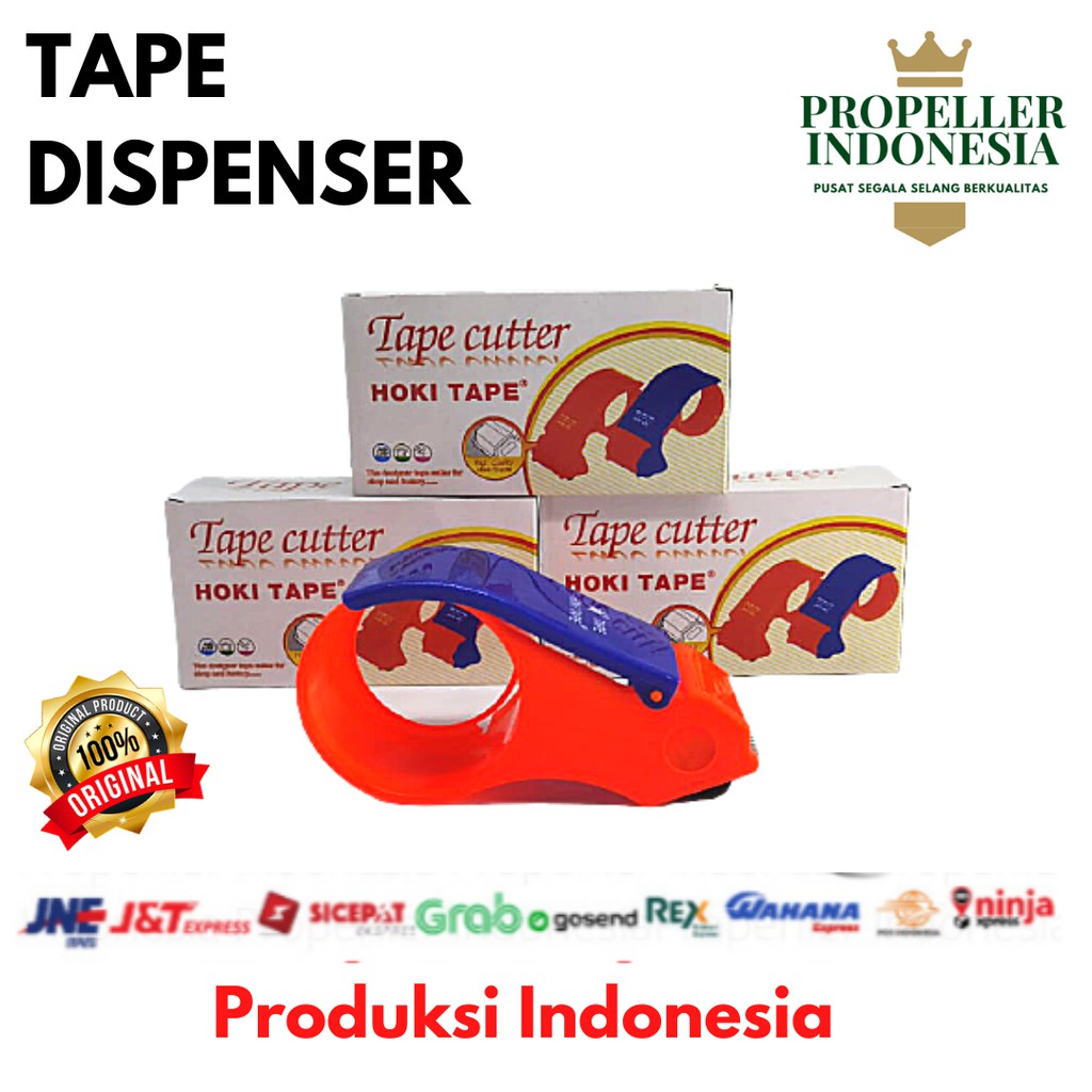 Tape Dispenser Lakban Tempat Lakban Rollan Lakban 2Inch Plastik