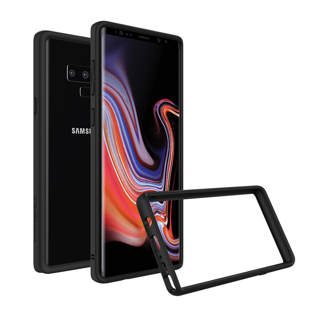 

RhinoShield Galaxy Note 9 Case CrashGuard Bumper ORIGINAL Casing - Black
