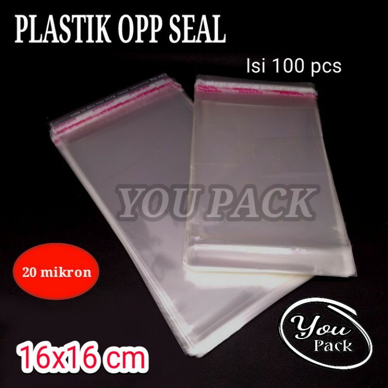 

KEMASAN PLASTIK OPP SEAL 16X16 CM