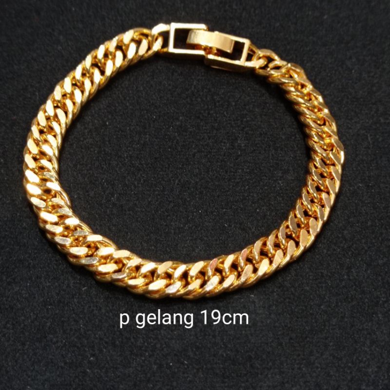 set perhiasan dewasa gelang dan kalung, perhiasan xuping