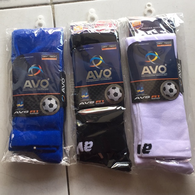  Kaos  kaki  AVO  Polos hitam putih Shopee Indonesia