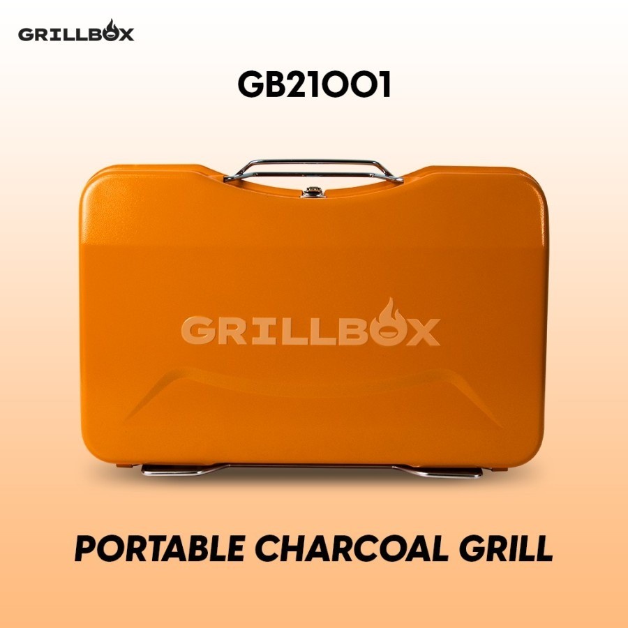 Alat Panggang Camping Lipat Grillbox Portable BBQ Grill GB21001