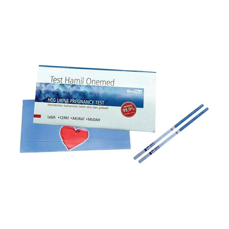 Morinz Onemed / Steril Medical  Tes Hamil Test Pack Alat Tes Kehamilan - 1 Strip-Onemed Tespek 1Strip