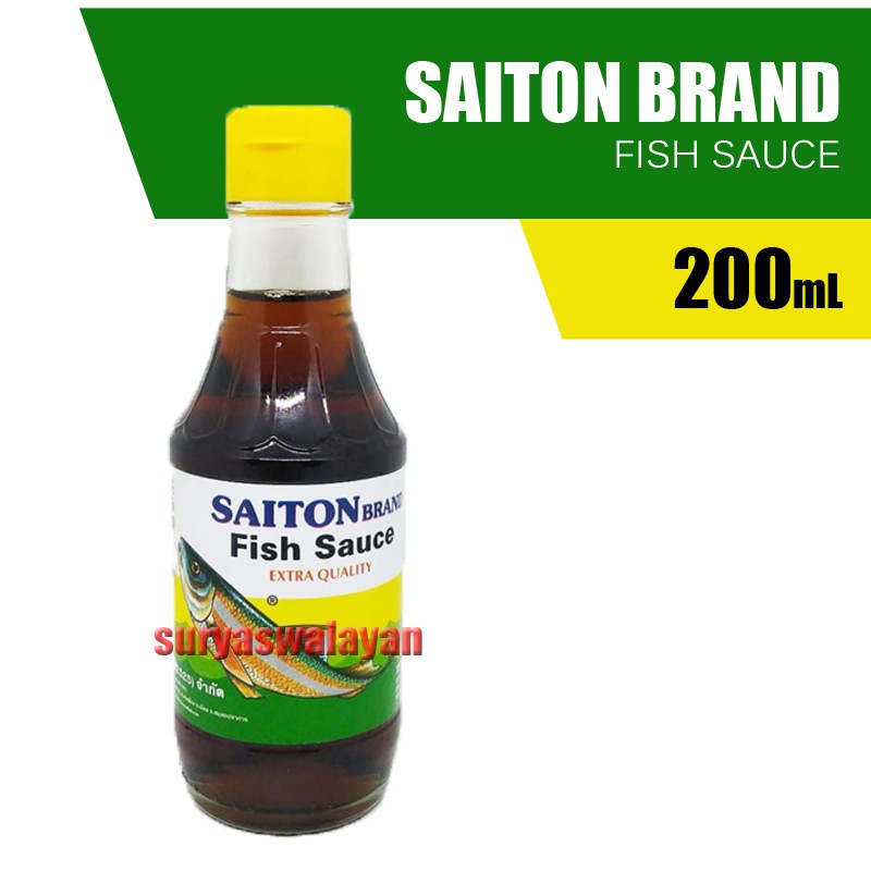 

Kecap Ikan Saiton Brand Fish 200 ml - Saus Ikan - Kecap Ikan