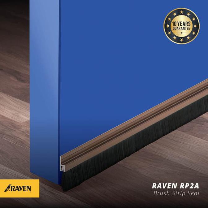 Jual NEW !! RAVEN DOOR BOTTOM BRUSH SEAL RP2A BROWN SEAL BULU PENUTUP