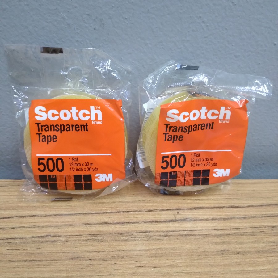 

scotch 3M transparent tape selotip 500 12mm x 33M