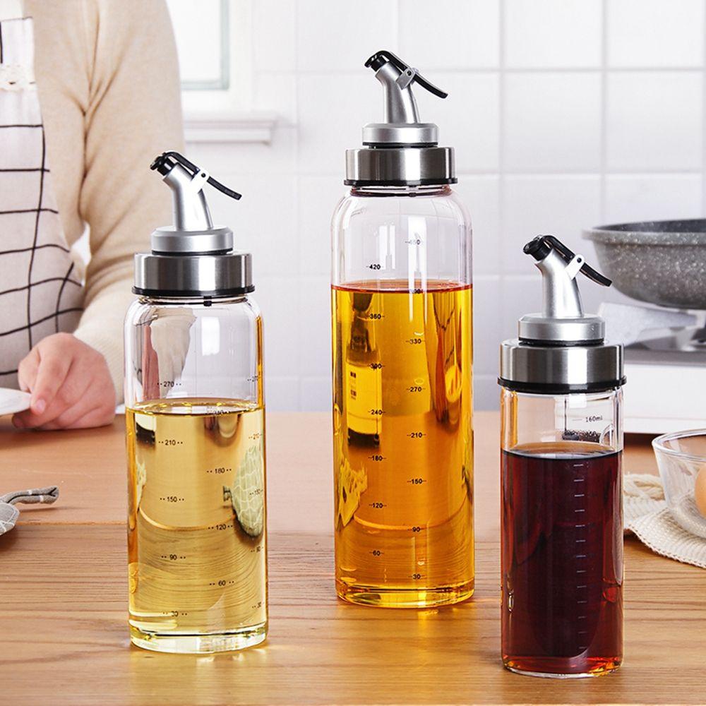 [Elegan] Alat Botol Bumbu Pourer Bottle Kaca Olive Oil Vinegar Oil Sprayer