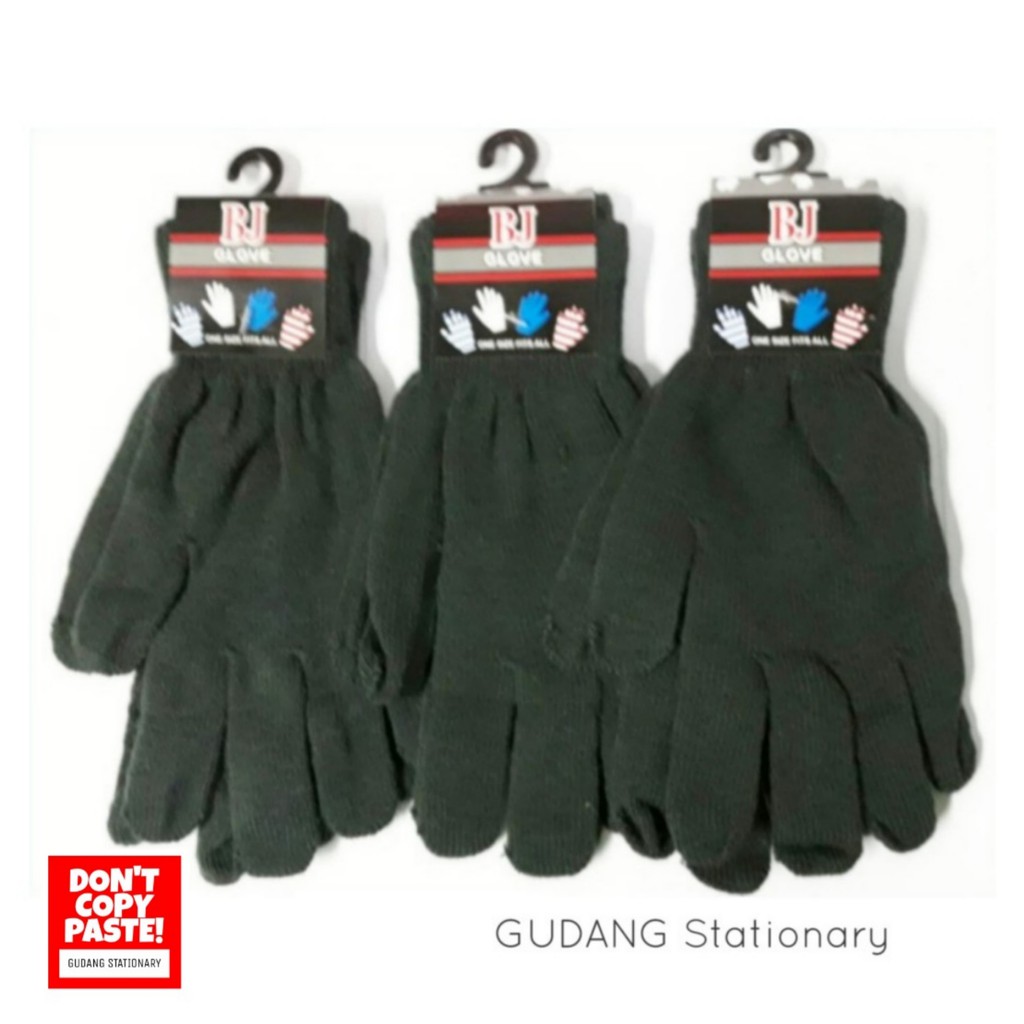 Sarung Tangan Hijau Army Polos BJ GLOVE