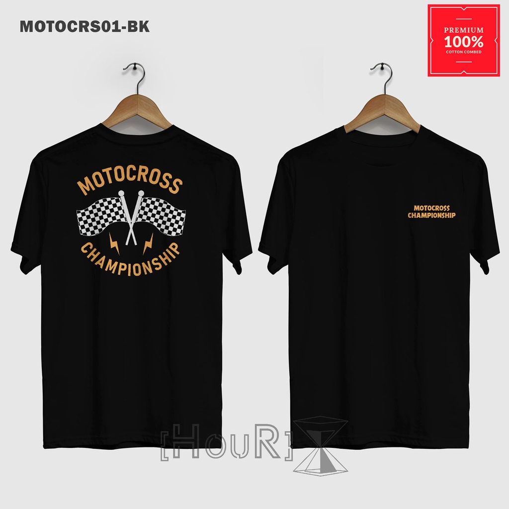 Kaos Motocross Pria Tshirt Trail Racing Custom Satuan All Size Big Size