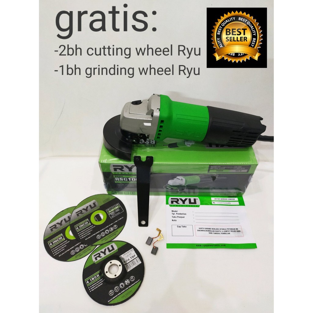 PROMO Mesin gerinda tangan Tekiro Ryu