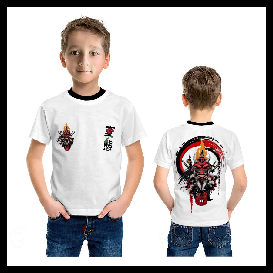 JAPAN STREET ART 4  - Baju Kaos T-shirt Anak Japan Street Art Full Print