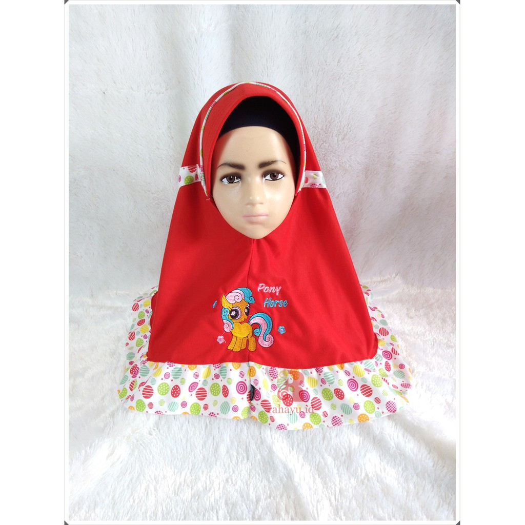 Hijab Anak2 Murah Pony