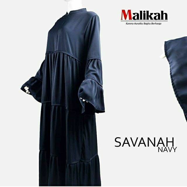 Abaya Malikah Gamis Savanah