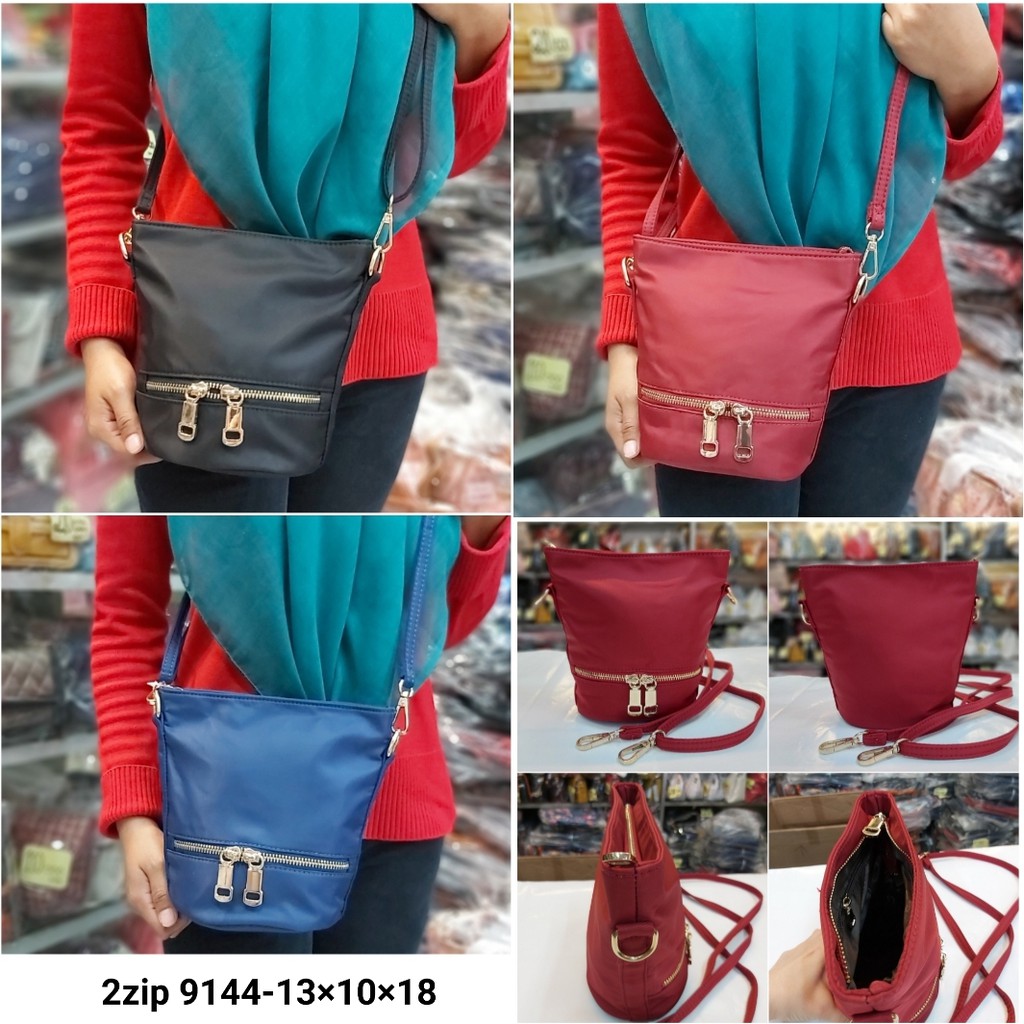 Tas selempang import mini multifungsi