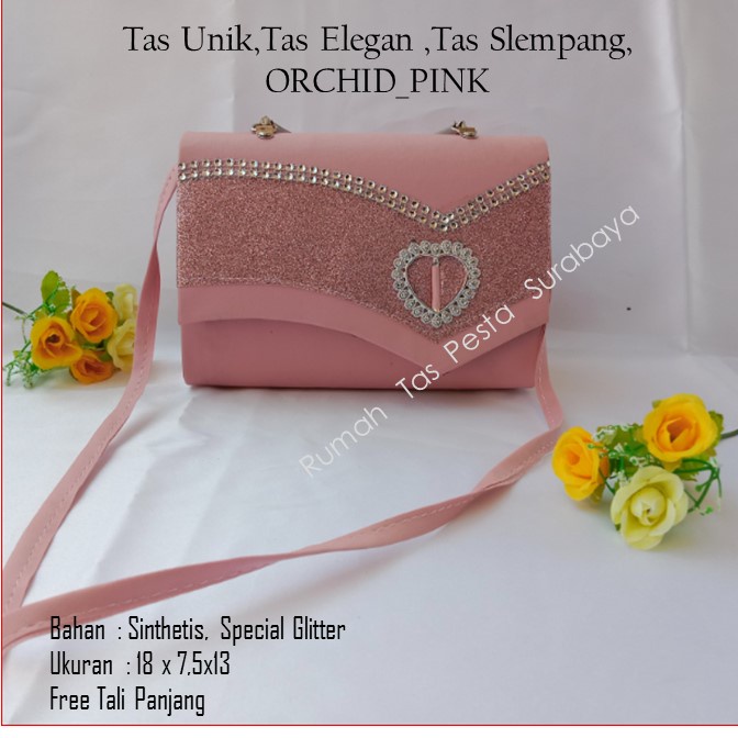 Tas Unik,Tas Elegan ,Tas Slempang,ORCHID_PINK