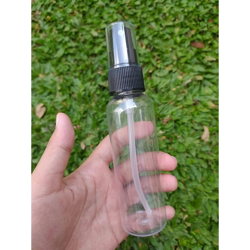 (TSM) BOTOL SPRAY 100 ML WARNA HITAM