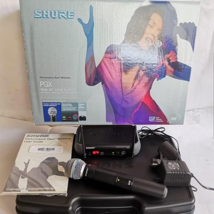 Mic wireless shure PGX 4 BETA 58 (Single Mic ) Star Seller