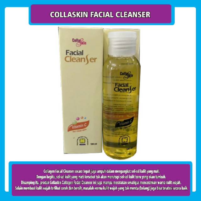 Collaskin Faccial Cleanser Obat Jerawat ampuh