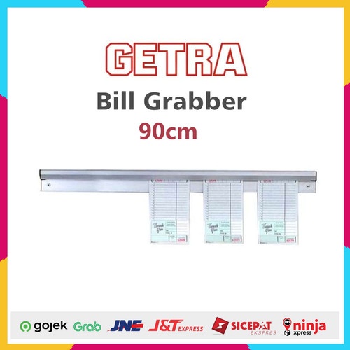 

02 Getra Aluminium Bill Holder 90cm | Penjepit Bon Nota Kertas terbaik