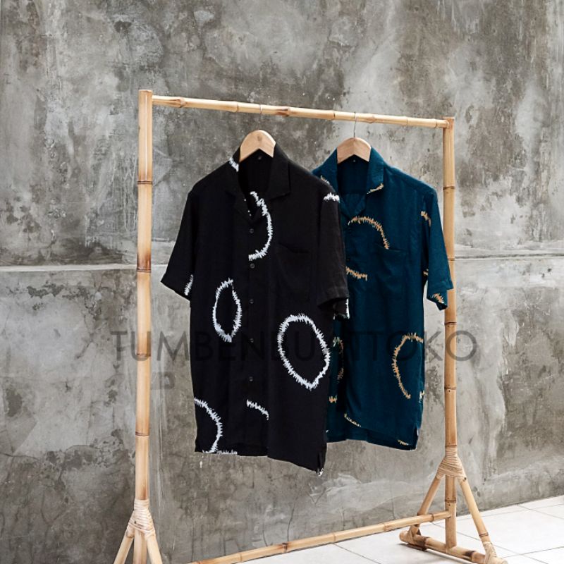 KEMEJA TIE DYE - KEMEJA PRIA - KEMEJA SHIBORI - TIE DYE SHIBORI