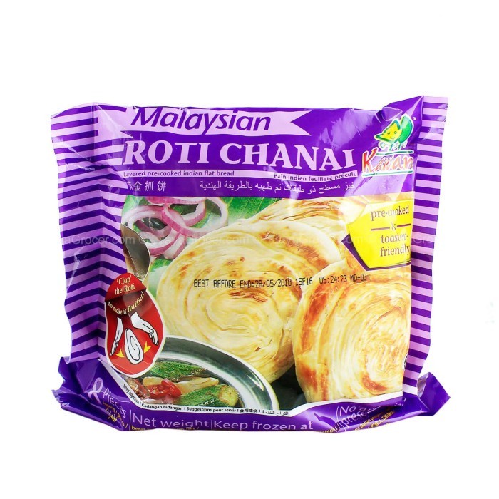 

Malaysian Roti Chanai Kawan Food|Roti Maryam|Cane|Roti Canai 480GR