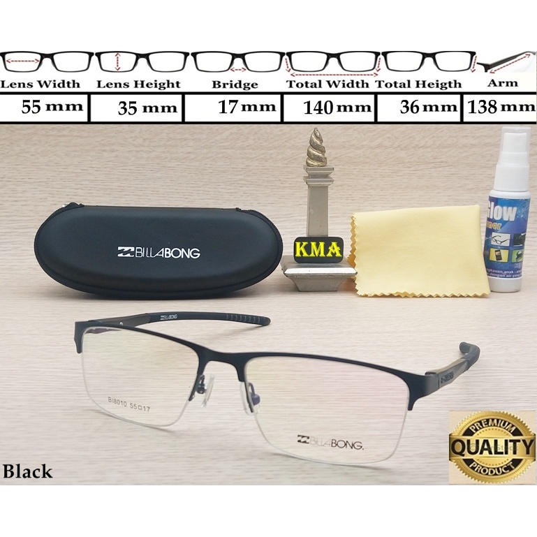8010 - 8011. Frame minus Half dan full frame SPORT frame kacamata minus premium