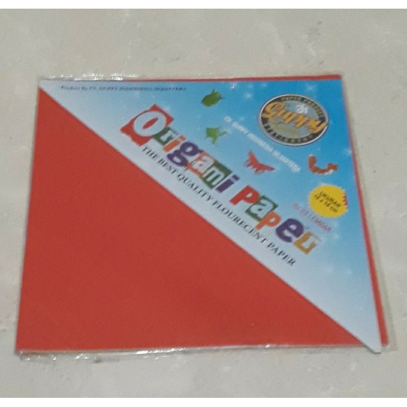

Kertas Kerajinan Origami Paper GUPPY 25 Lembar