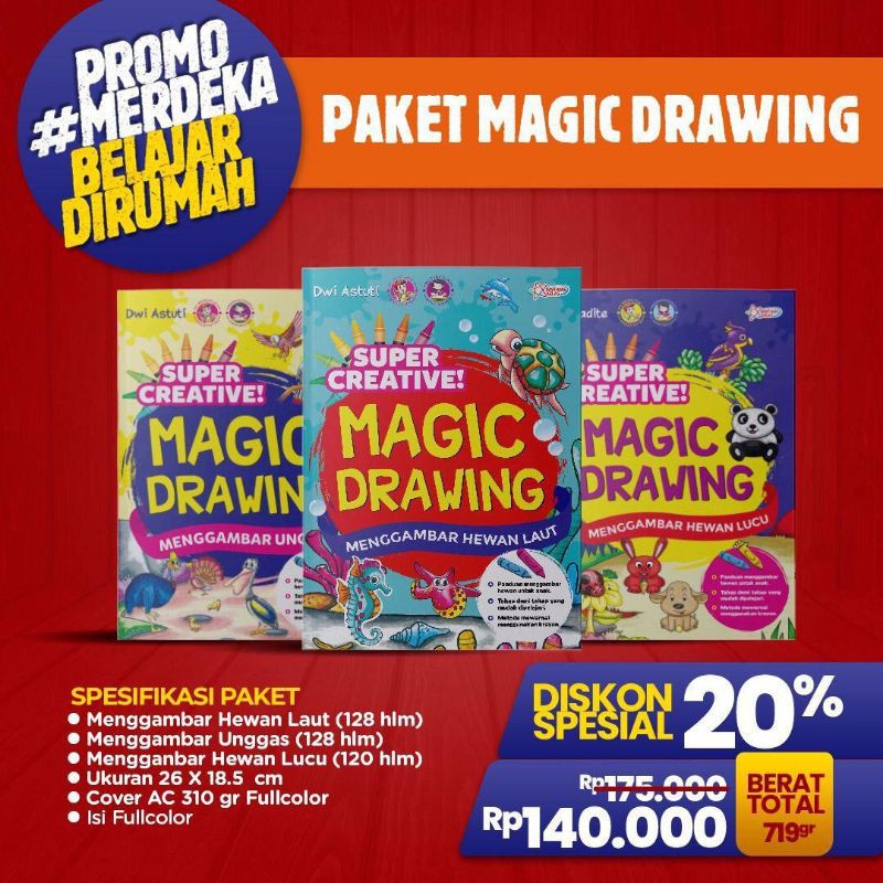 

Paket Magic Drawing