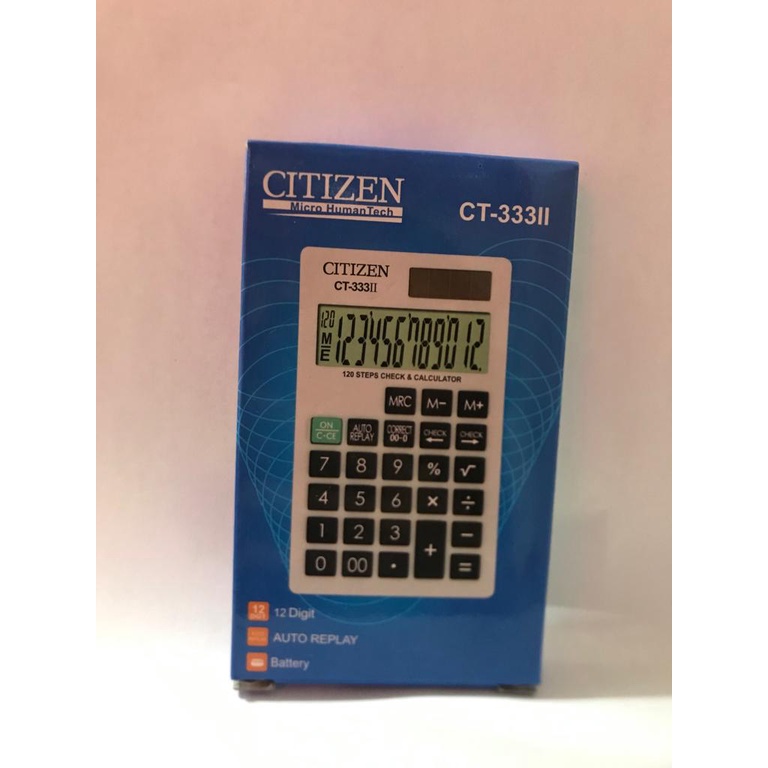 

Kalkulator / calculator citizen 333II